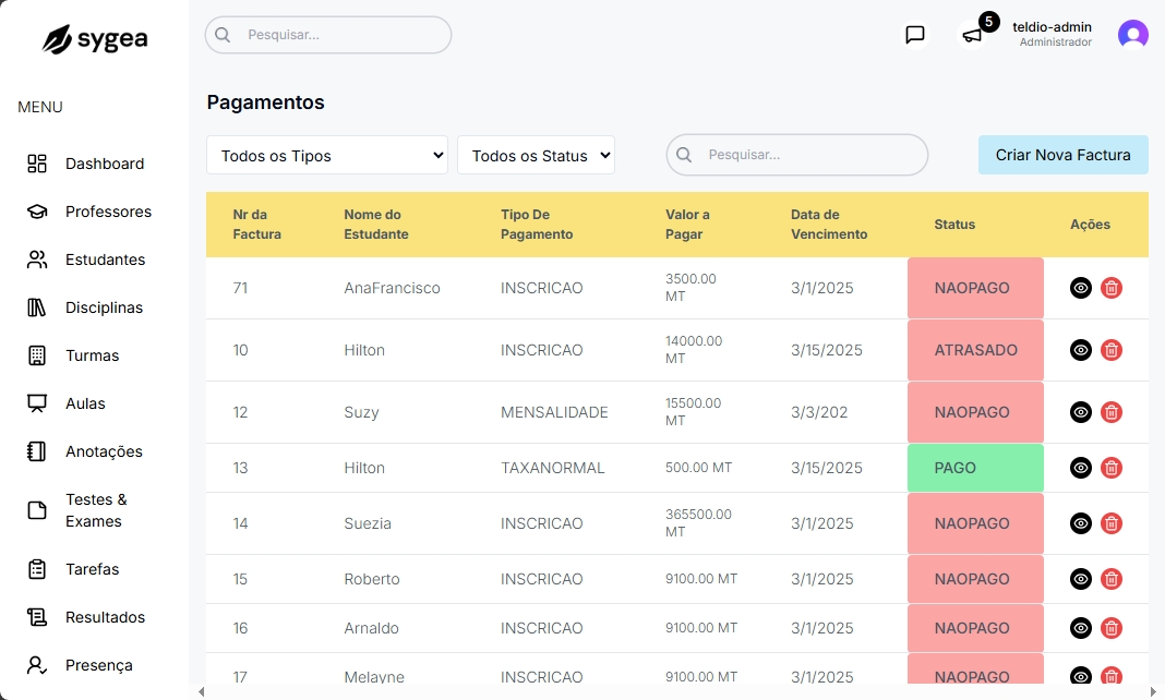 Plataforma Educacional - Sygea - Imagem 2